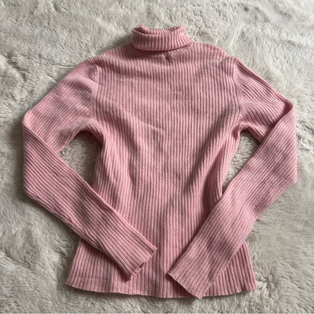 Valerie Stevens Soft Pink Ribbed Sweater